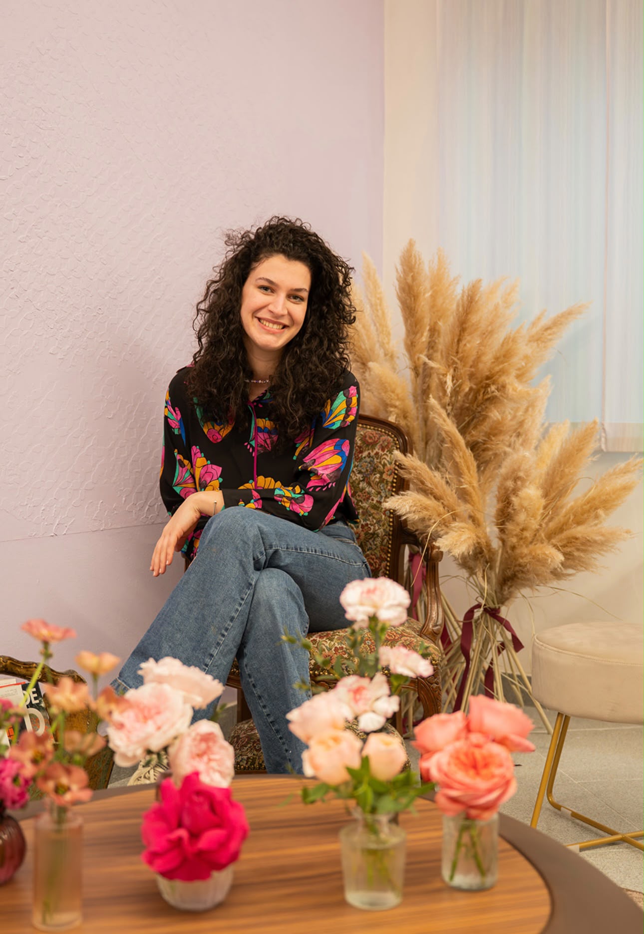 Eleonora Parrini, fiorista e scenografa di Elo's bloemen
